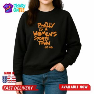Aubrey Plaza Philly Is A Women's Sports Town Est Shirt