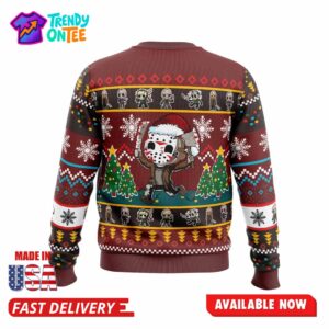 Cute Jason Friday the th Ugly Christmas Sweater
