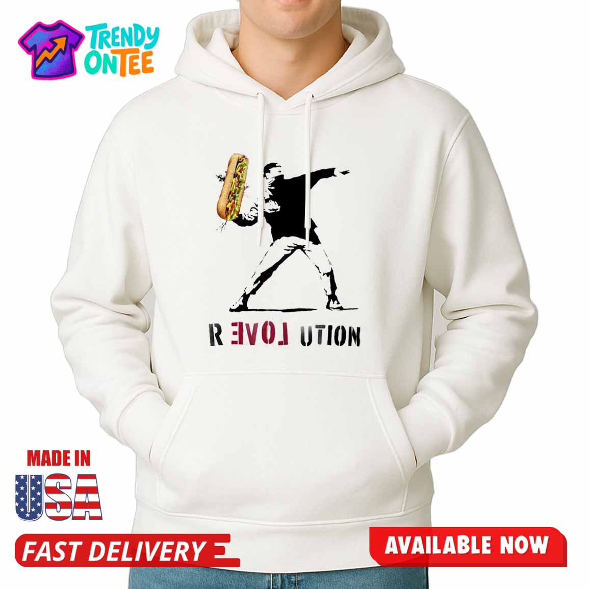 DC Sandwich Guy Revolution Shirt DC Sandwich Guy Revolution Shirt
