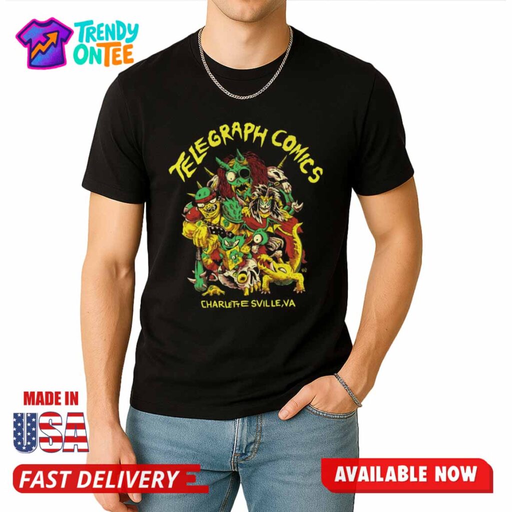 Danny Telegraph Comics Charlette Svilleva Shirt Danny Telegraph Comics Charlette Svilleva Shirt