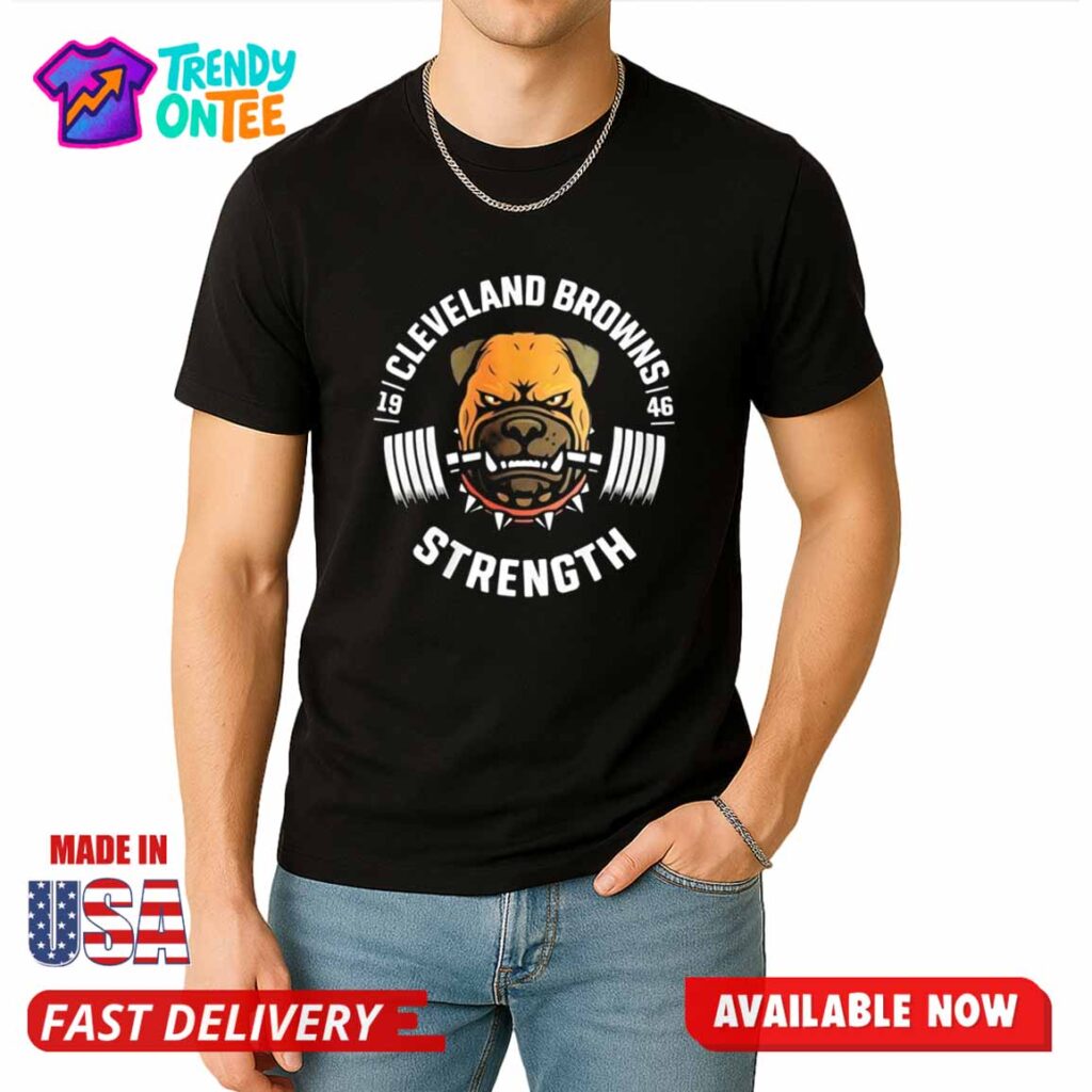 Denzel Ward Cleveland Browns Strength Shirt Denzel Ward Cleveland Browns Strength 1946 Shirt