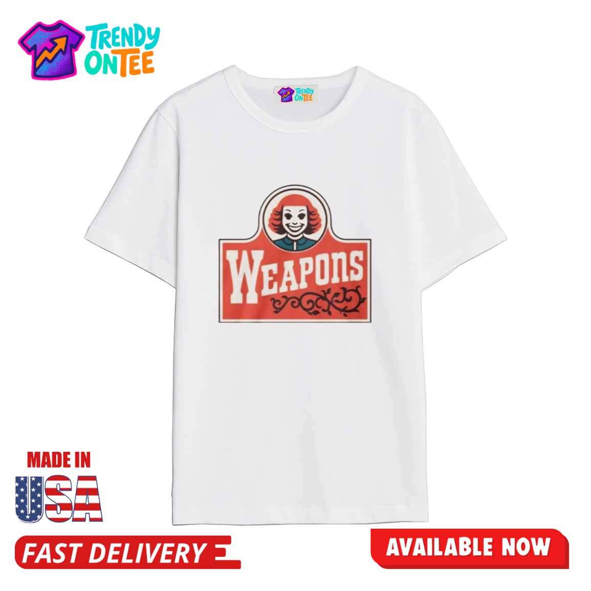 Erik Anderson Weapon Shirt Erik Anderson Weapon Shirt