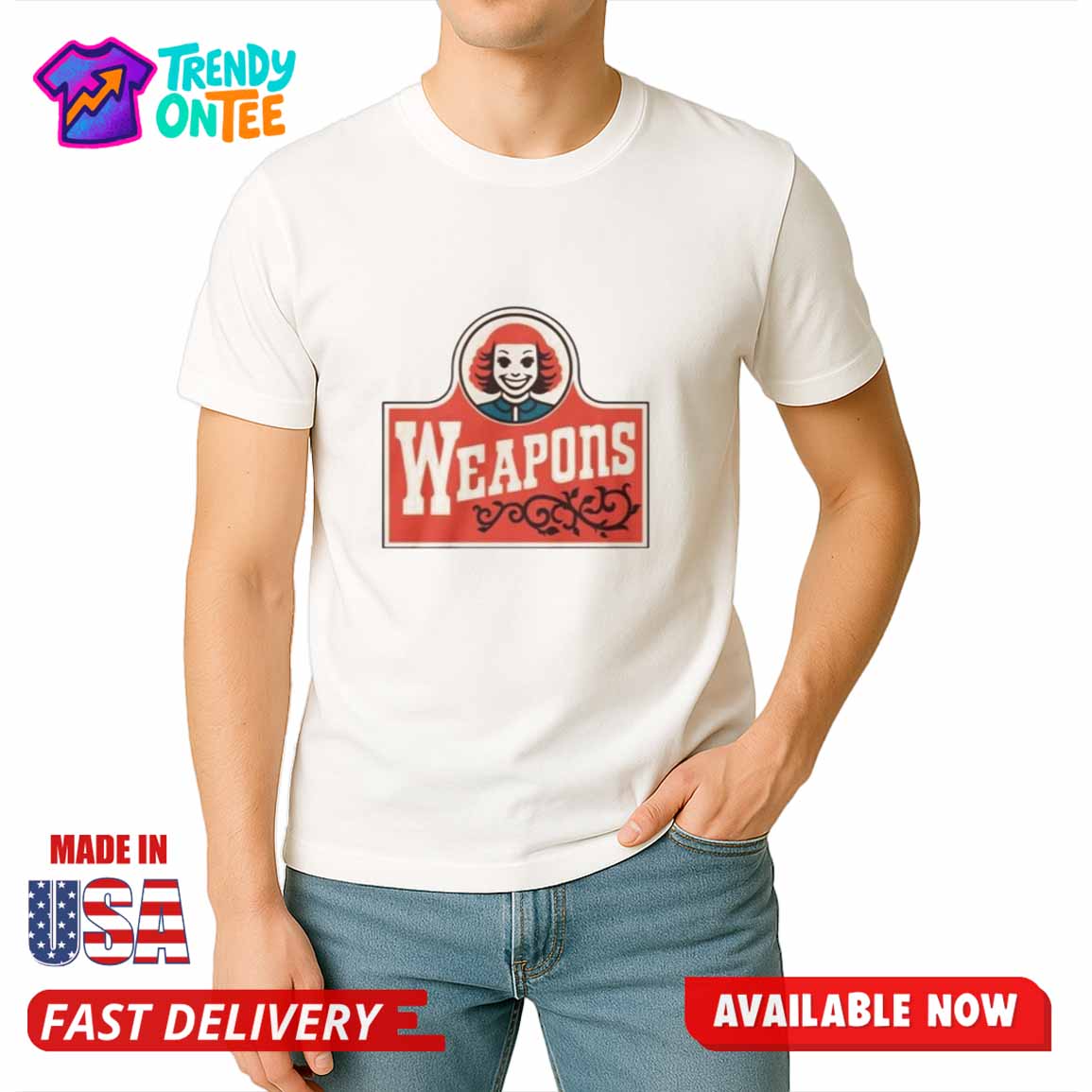 Erik Anderson Weapon Shirt Erik Anderson Weapon Shirt