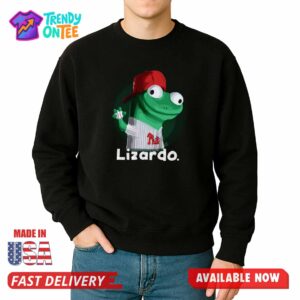 Green Lizard Meme Lizardo Phillies Shirt