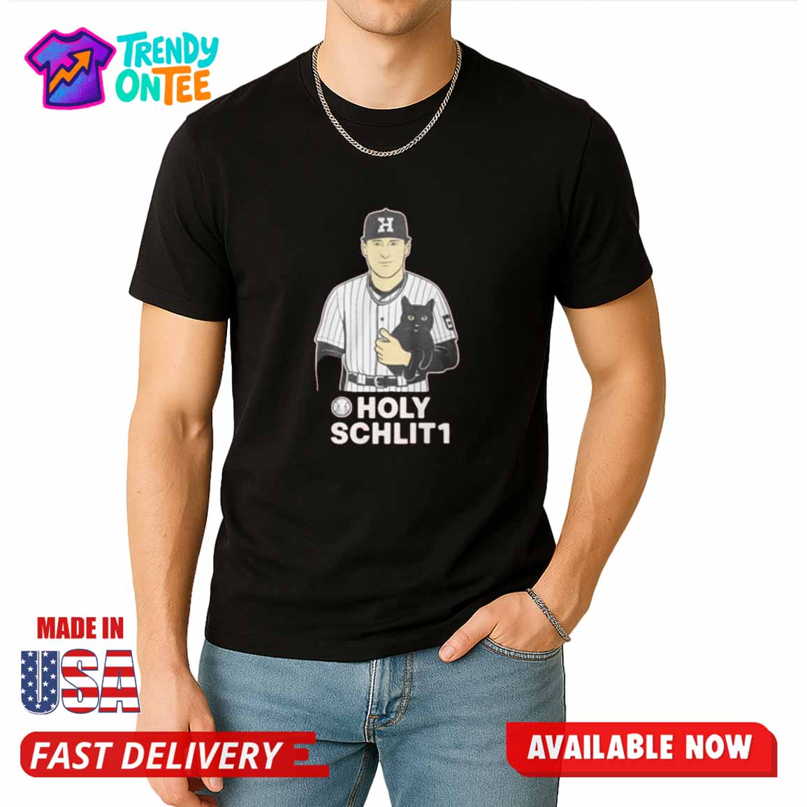 Holy Schlit Baseball Cat Shirt Holy Schlit Baseball Cat Shirt