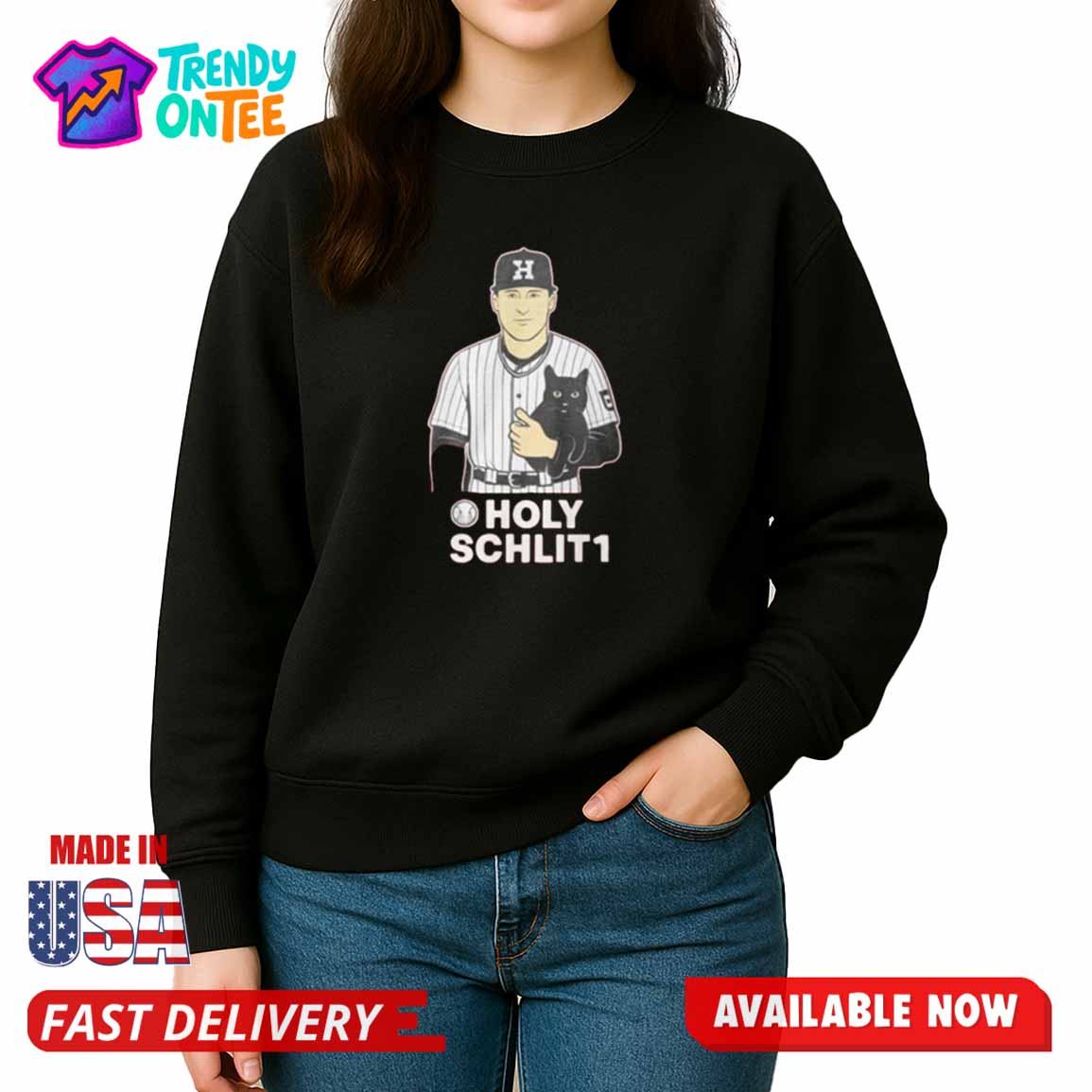 Holy Schlit Baseball Cat Shirt Holy Schlit Baseball Cat Shirt