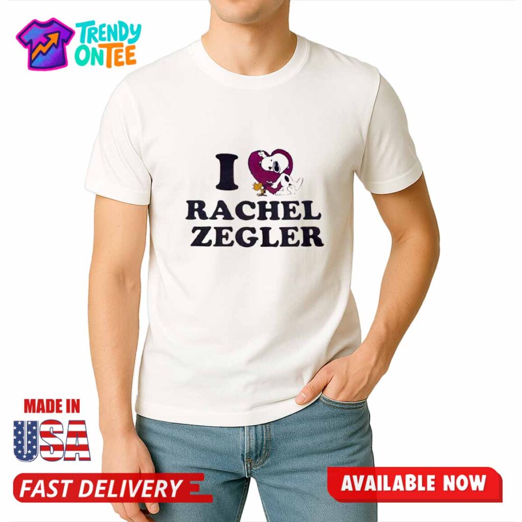 I Heart Snoopy Rachel Zegler Shirt