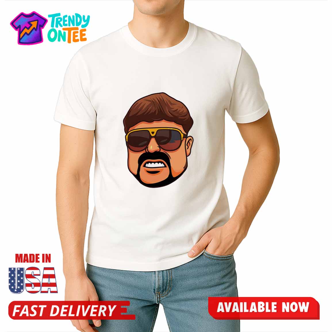 Ibiza Final Boss Jack Kay Big Head Shirt Ibiza Final Boss Jack Kay Big Head Shirt