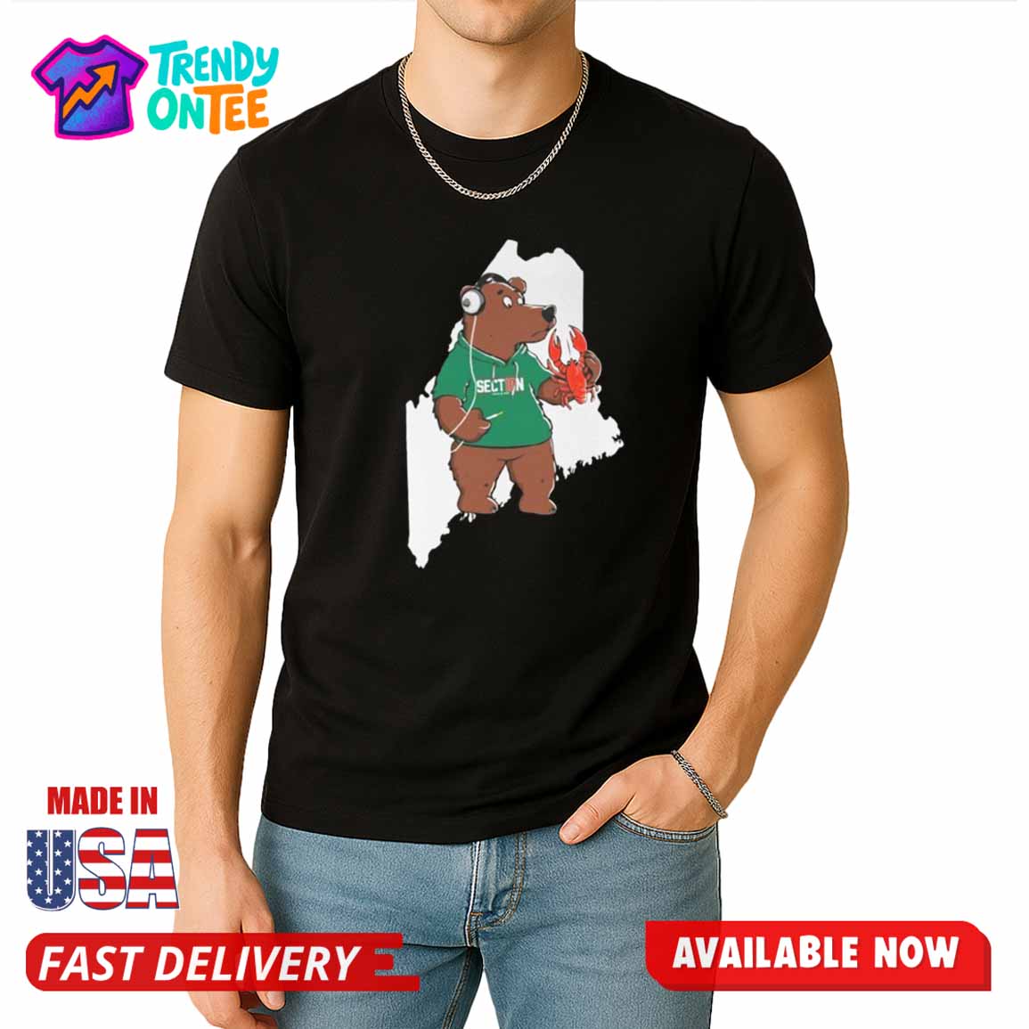 Jared Carrabis Section Night Shirt Jared Carrabis Section Night Shirt