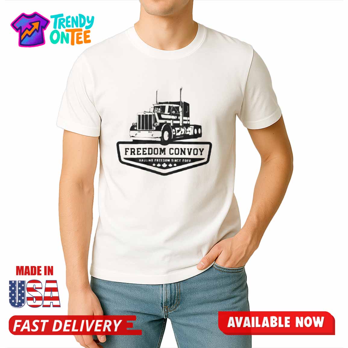 Jens Patteeuw Freedom Convoy Shirt Jens Patteeuw Freedom Convoy Shirt