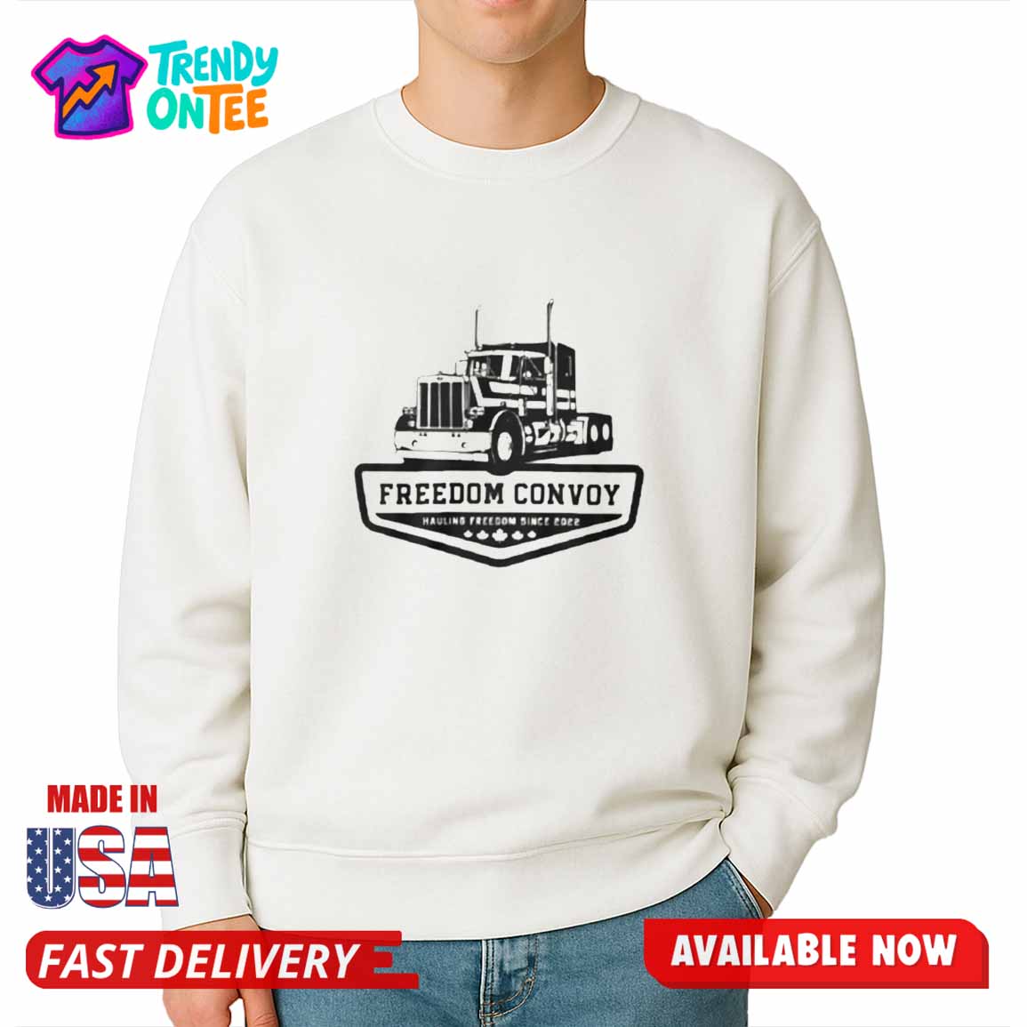 Jens Patteeuw Freedom Convoy Shirt Jens Patteeuw Freedom Convoy Shirt