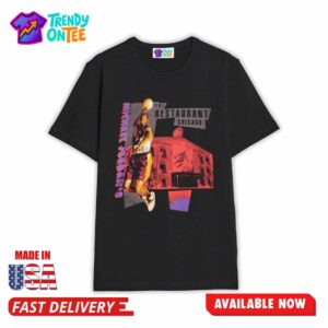 Kevin Durant Wearing Michale Jordan's The Restaurant Chicago Shirt