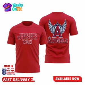 LA Angels Jesus Won Shirt