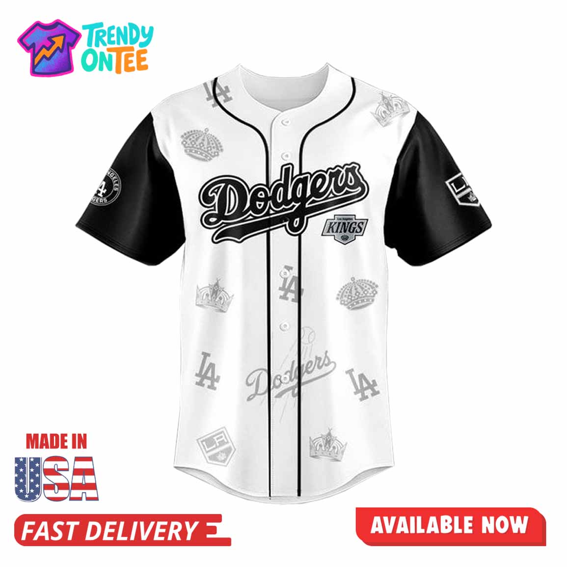 LA Dodgers x LA Kings Night Jersey LA Dodgers x LA Kings Night Jersey