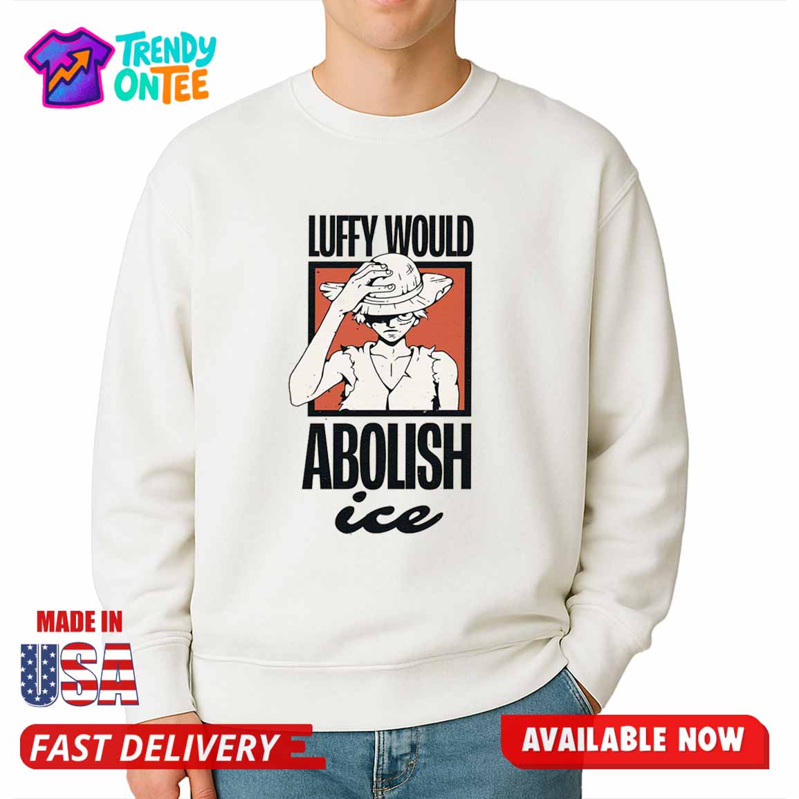 Luffy Would Abolish Ice Shirt Luffy Would Abolish Ice Shirt