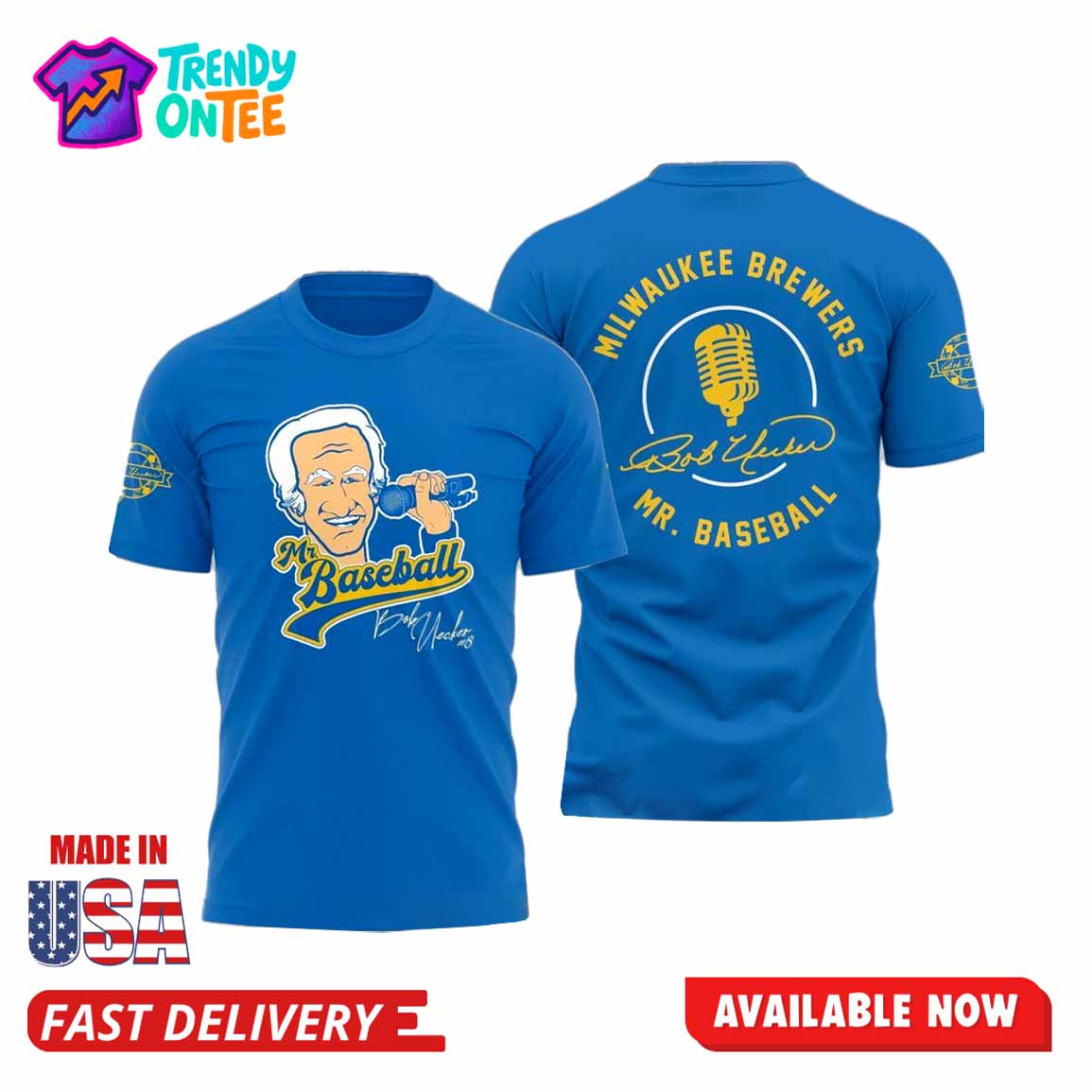 Mr. Baseball Bob Uecker Celebrate Shirt Mr. Baseball Bob Uecker Celebrate Shirt