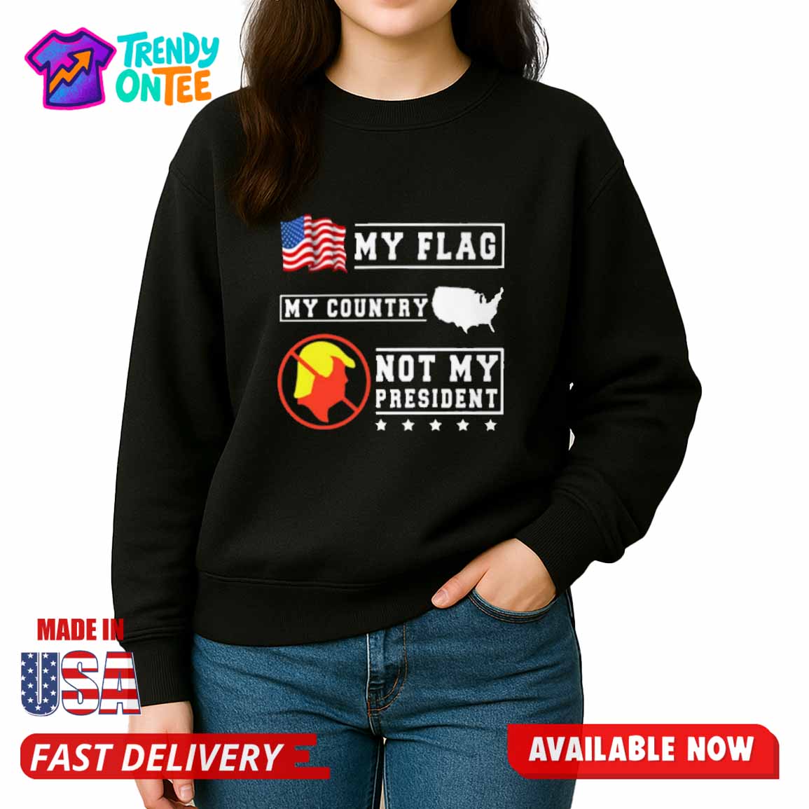 My Flag My Country Not My President Shirt My Flag My Country Not My President Shirt