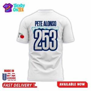 NY Mets Pete Alonso Home Run Record Shirt Giveaway