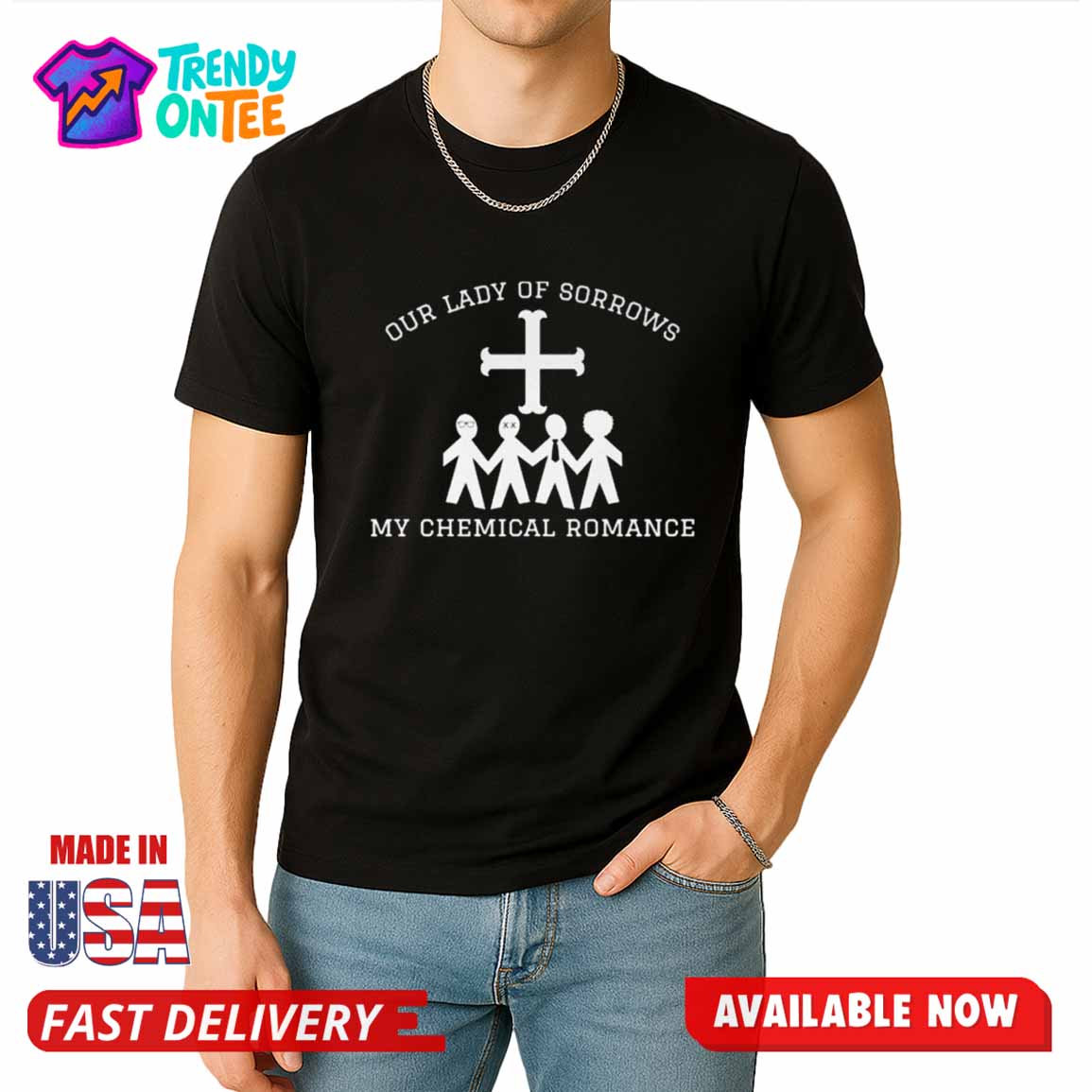 Our Lady Of Sorrows My Chemical Romance Shirt Our Lady Of Sorrows My Chemical Romance Shirt