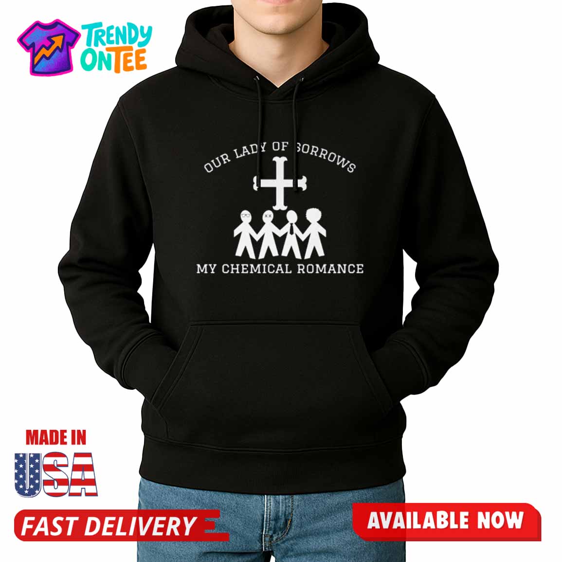 Our Lady Of Sorrows My Chemical Romance Shirt Our Lady Of Sorrows My Chemical Romance Shirt