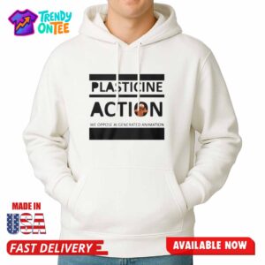 Plasticine Aaction We Oppose Ai Generated Animation Shirt
