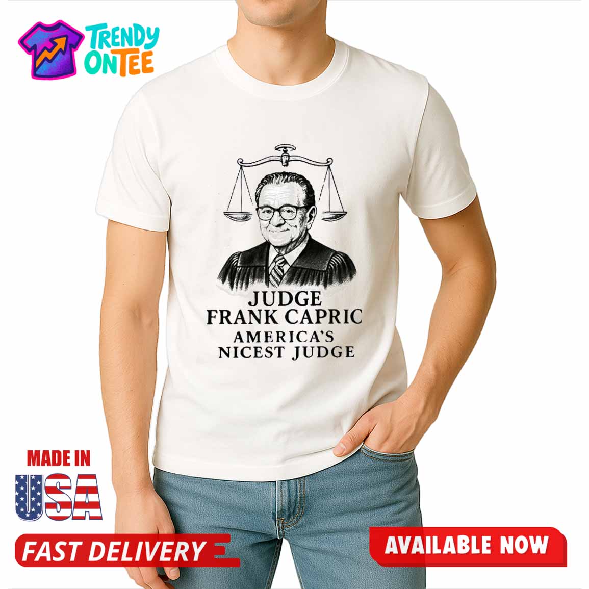 RIP Judge Frank Capric America s Nicest Judge Shirt RIP Judge Frank Capric America s Nicest Judge Shirt