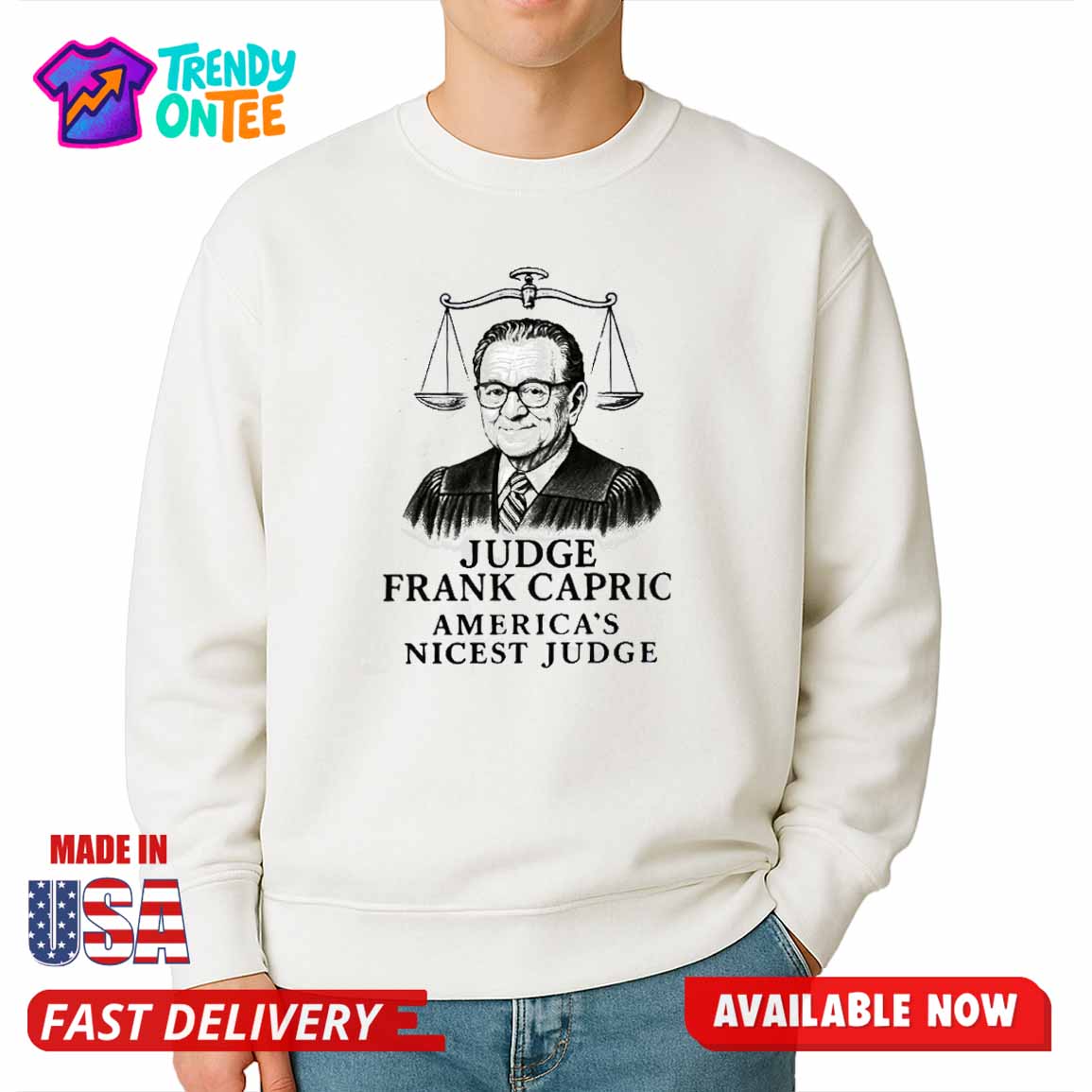 RIP Judge Frank Capric America s Nicest Judge Shirt RIP Judge Frank Capric America s Nicest Judge Shirt