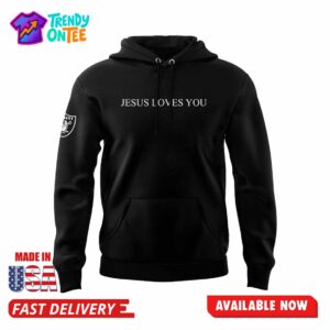 Raiders Jesus Love You Hoodie