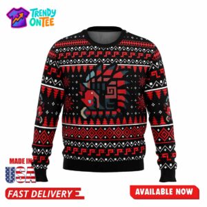 Rathalos Monster Hunter Ugly Christmas Sweater