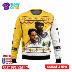 Red and Andy The Shawshank Redemption Ugly Christmas Sweater