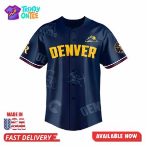 Rockies x Nuggets Night Baseball Jersey