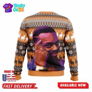 Roll Safe Meme Ugly Christmas Sweater