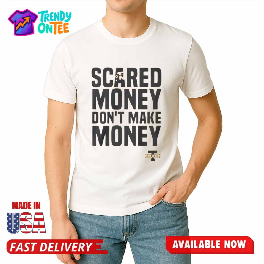 Steelers Aaron Rodgers Scared Money Don't Make Money Shirt Steelers Aaron Rodgers Scared Money Don't Make Money Shirt