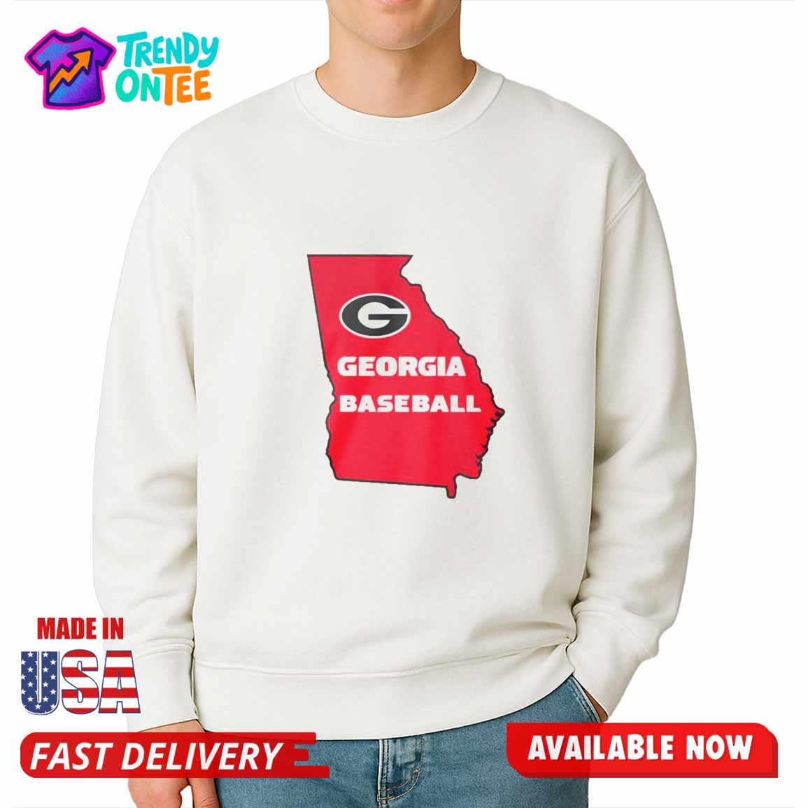 Stetson Bennett Georgia Baseball Map Shirt Stetson Bennett Georgia Baseball Map Shirt