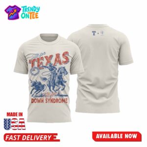 Texas Rangers Rodeo All For Texas All For Down Syndrome Shirt