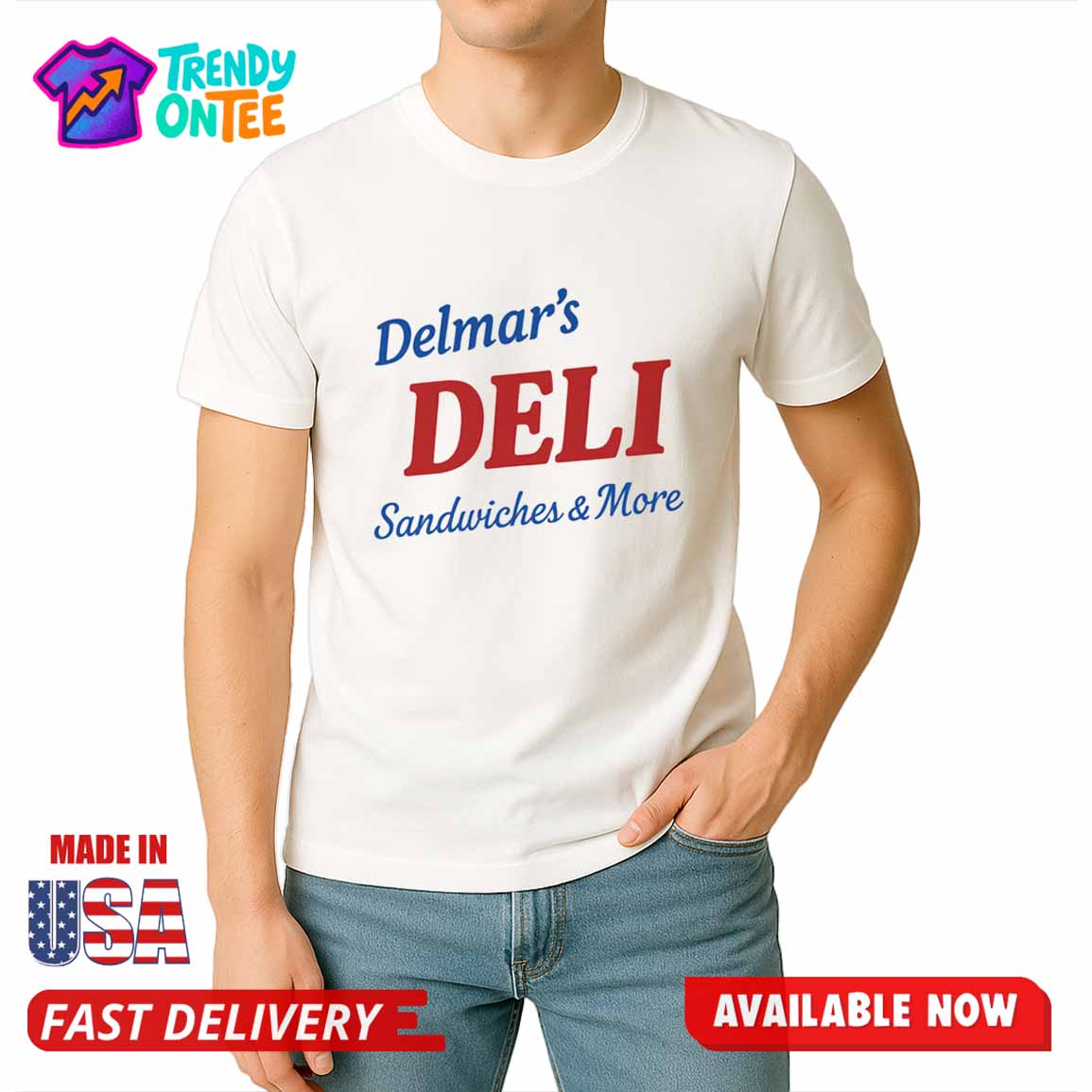 Tom Holland Delmar's DELI Sandwiches & More Shirt Tom Holland Delmar's DELI Sandwiches & More Shirt