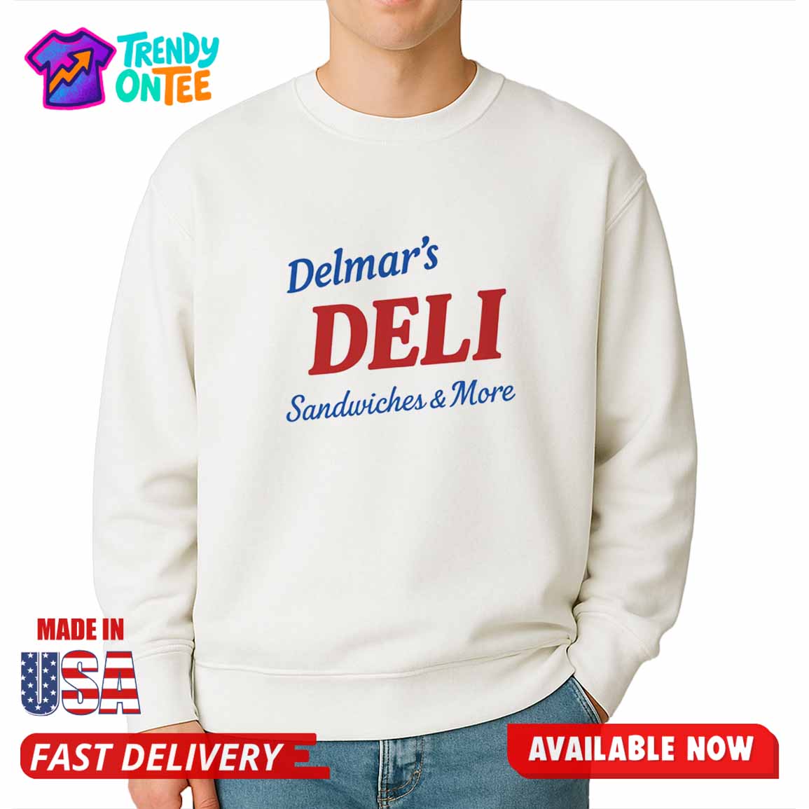 Tom Holland Delmar's DELI Sandwiches & More Shirt Tom Holland Delmar's DELI Sandwiches & More Shirt