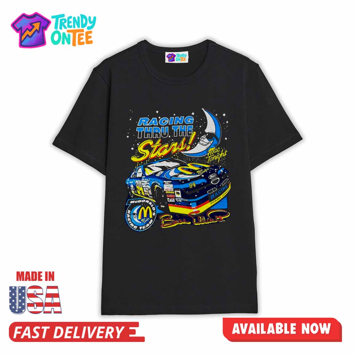 Tommy DeVito Racing Thru The Stars Mac Tonight Shirt Tommy DeVito Racing Thru The Stars Mac Tonight Shirt