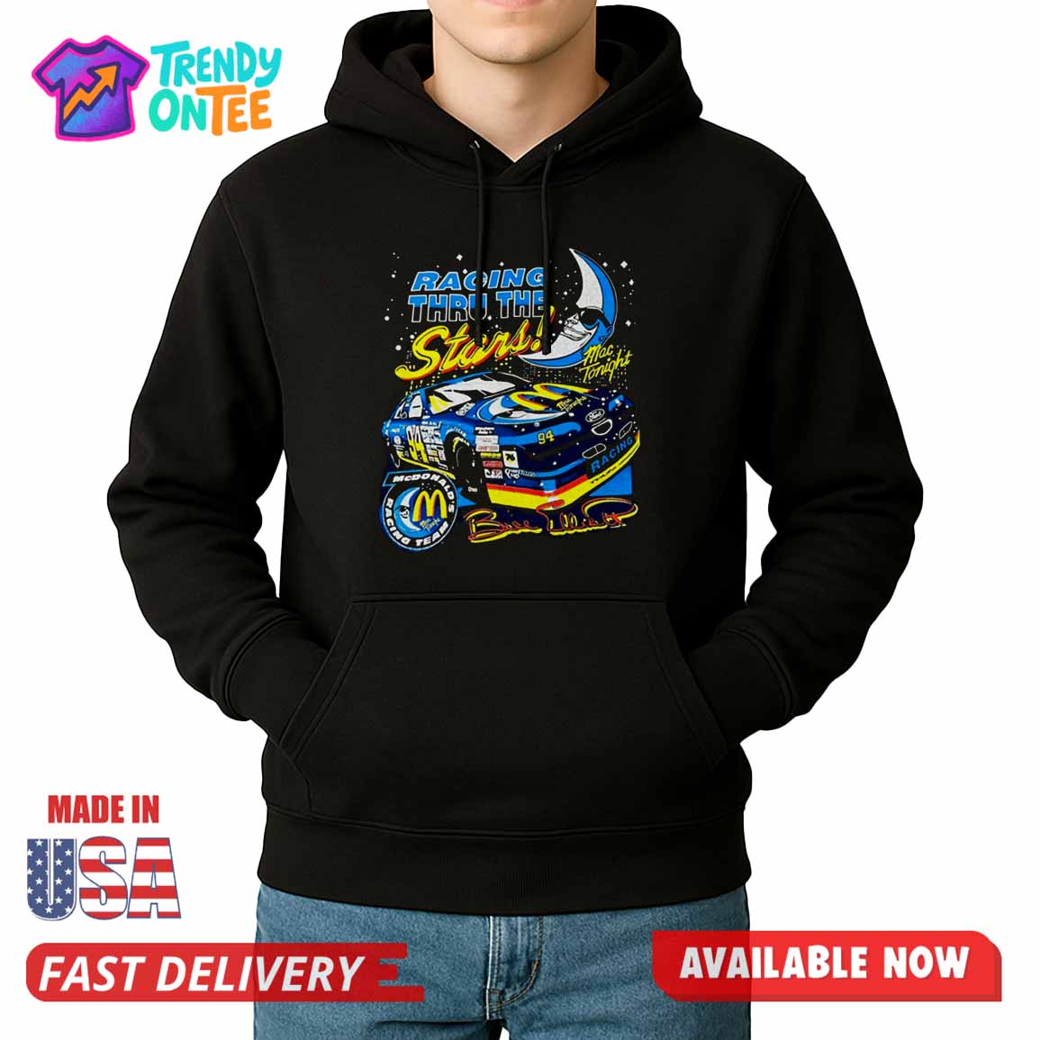 Tommy DeVito Racing Thru The Stars Mac Tonight Shirt Tommy DeVito Racing Thru The Stars Mac Tonight Shirt