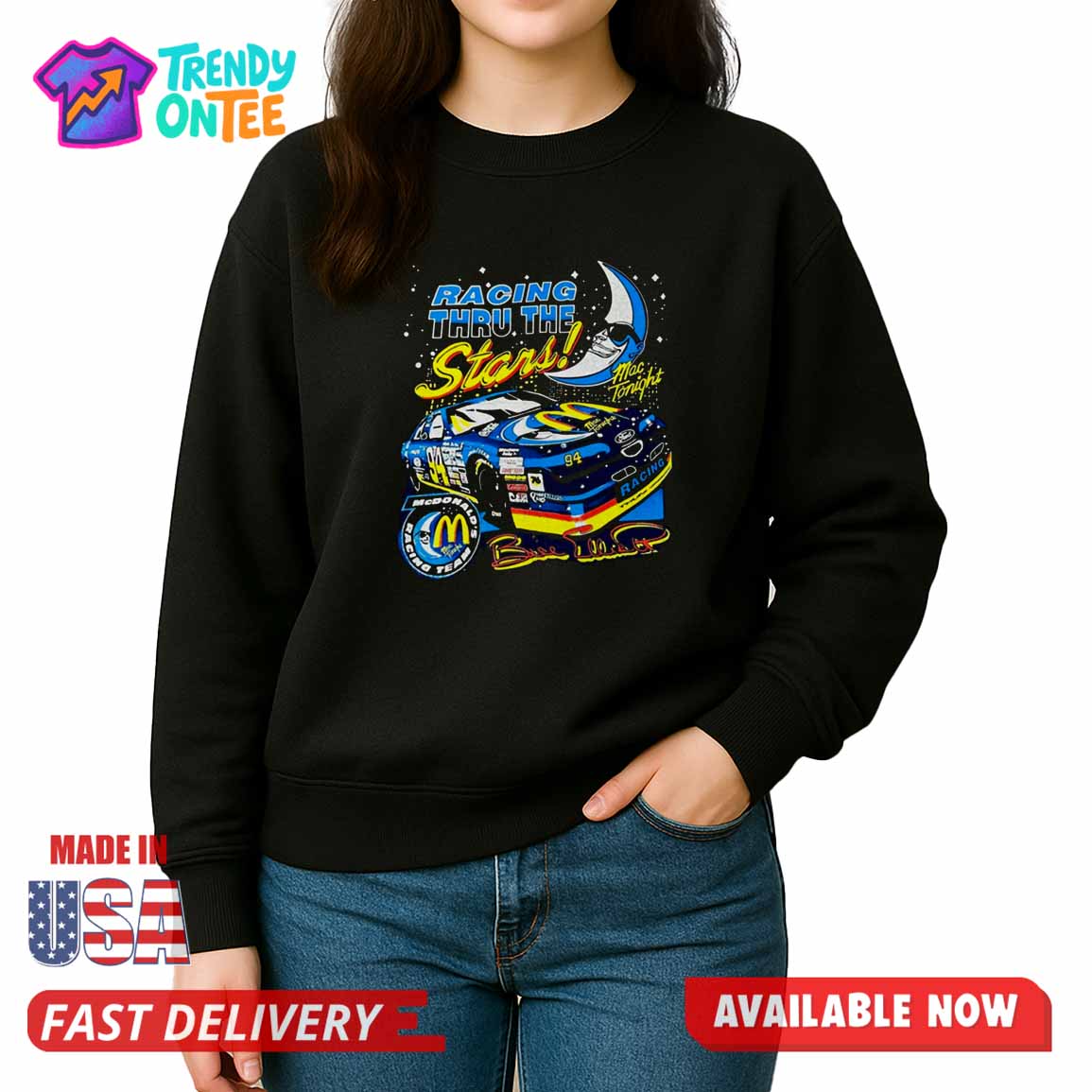 Tommy DeVito Racing Thru The Stars Mac Tonight Shirt Tommy DeVito Racing Thru The Stars Mac Tonight Shirt