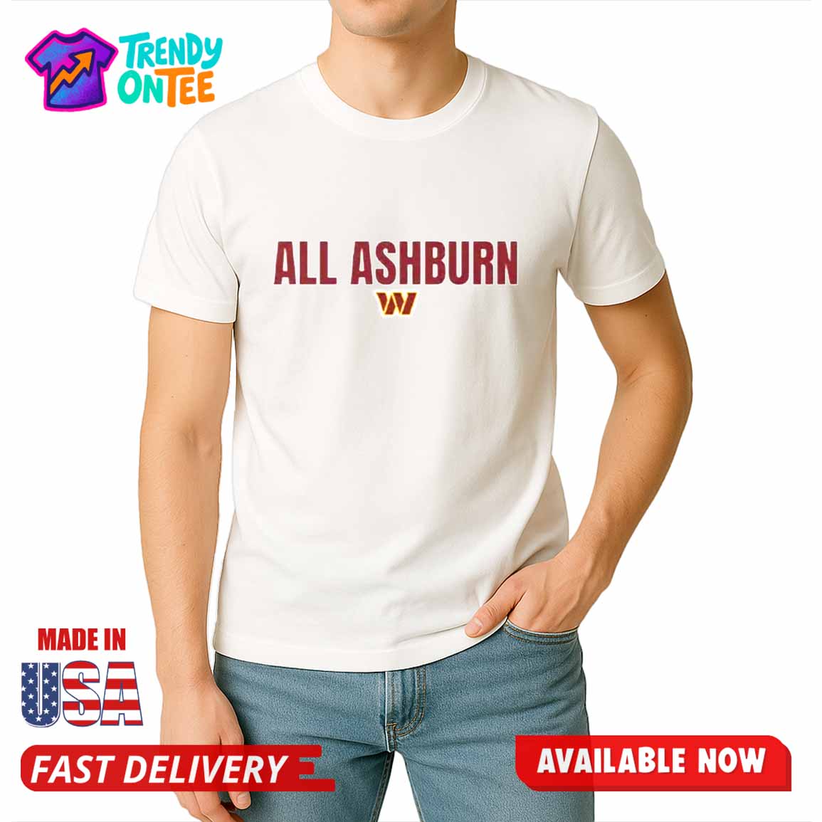 Washington Commanders All Ashburn Shirt Washington Commanders All Ashburn Shirt