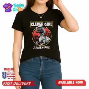 Adrianne Curry Clever Girl Jurassik Park Shirt
