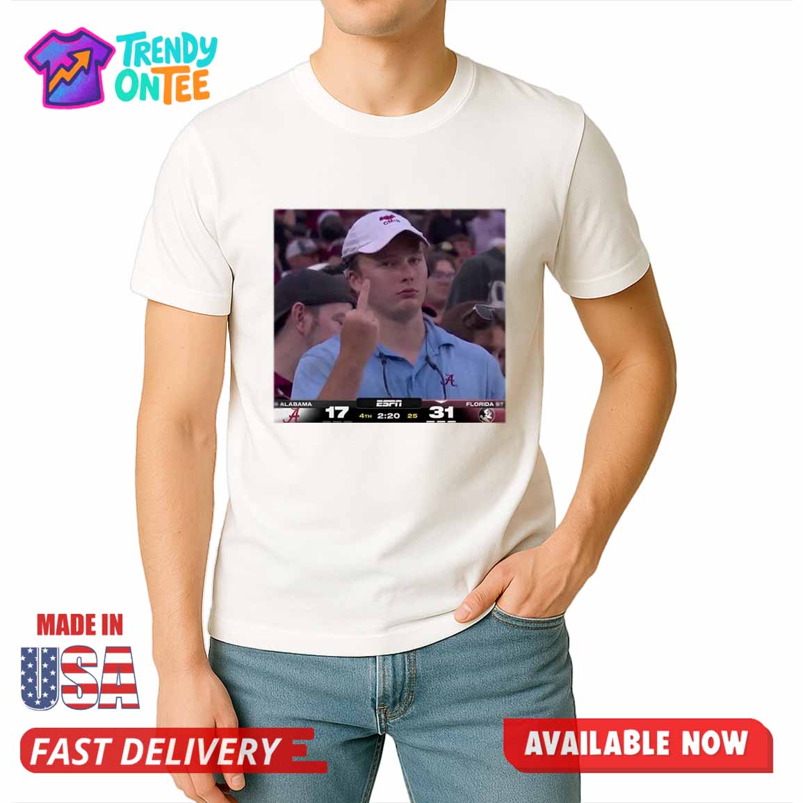 Alabama Fan Middle Finger Shirt Alabama Fan Middle Finger Shirt
