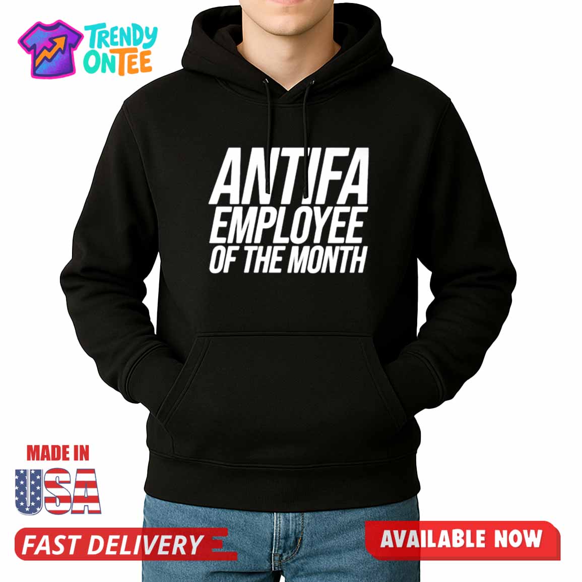 Antifa Employee Of The Month Shirt Antifa Employee Of The Month Shirt