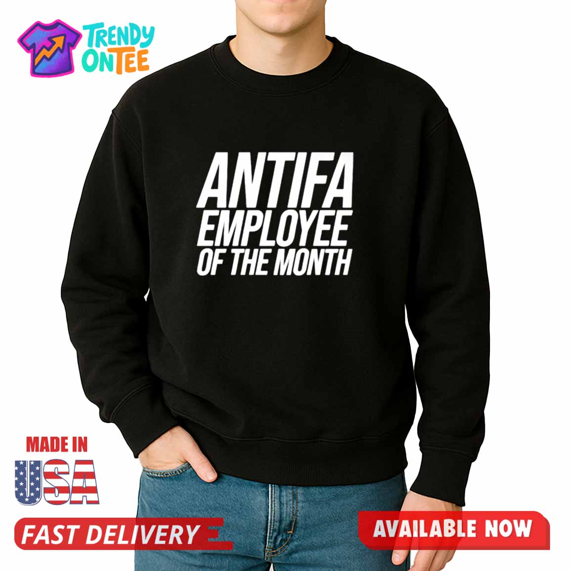 Antifa Employee Of The Month Shirt Antifa Employee Of The Month Shirt