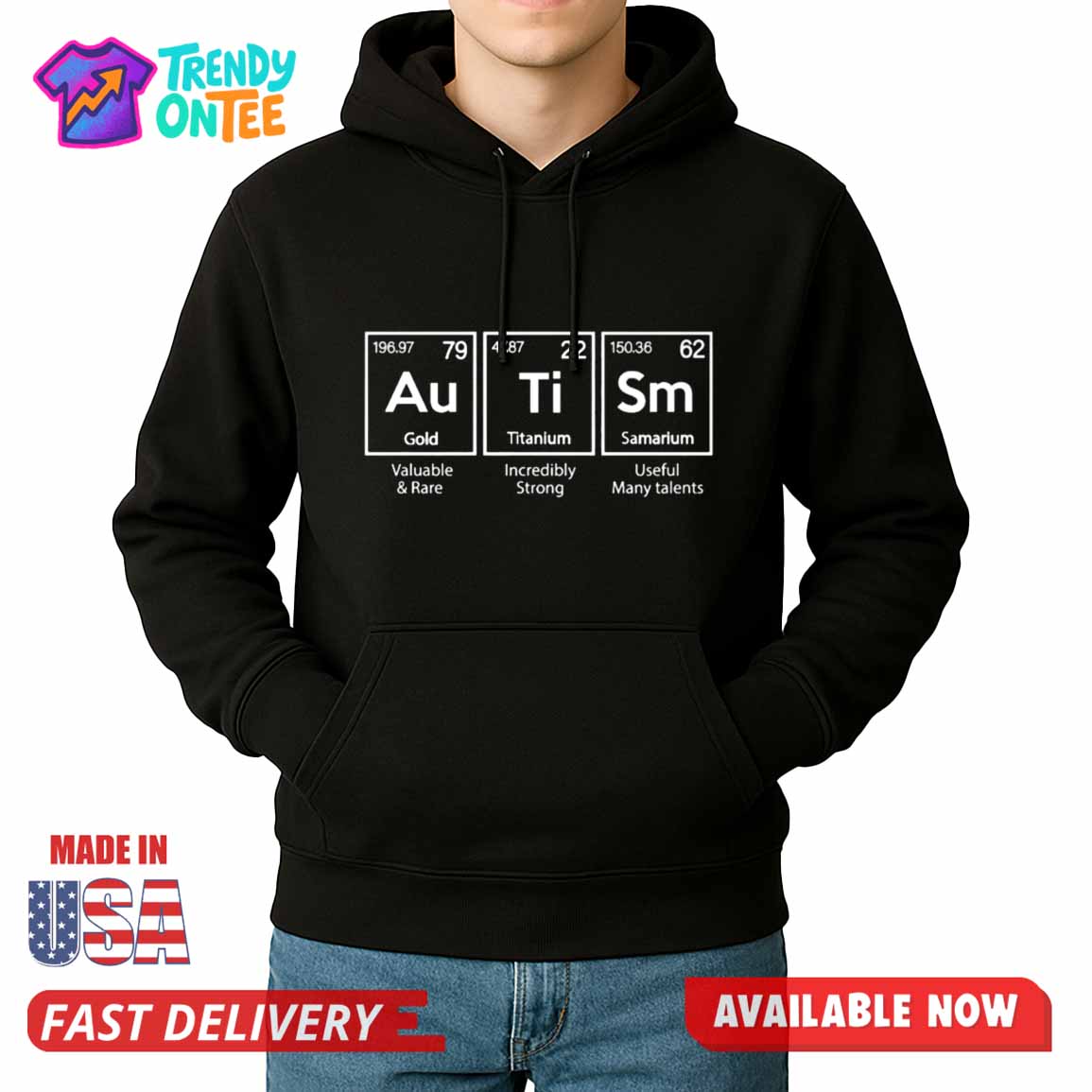 Autism Gold Titanium Samarium Shirt Autism Gold Titanium Samarium Shirt