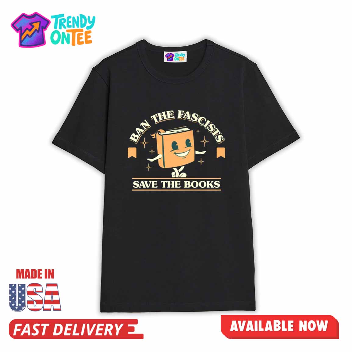 Ban The Fascists Save The Books Shirt Ban The Fascists Save The Books Shirt