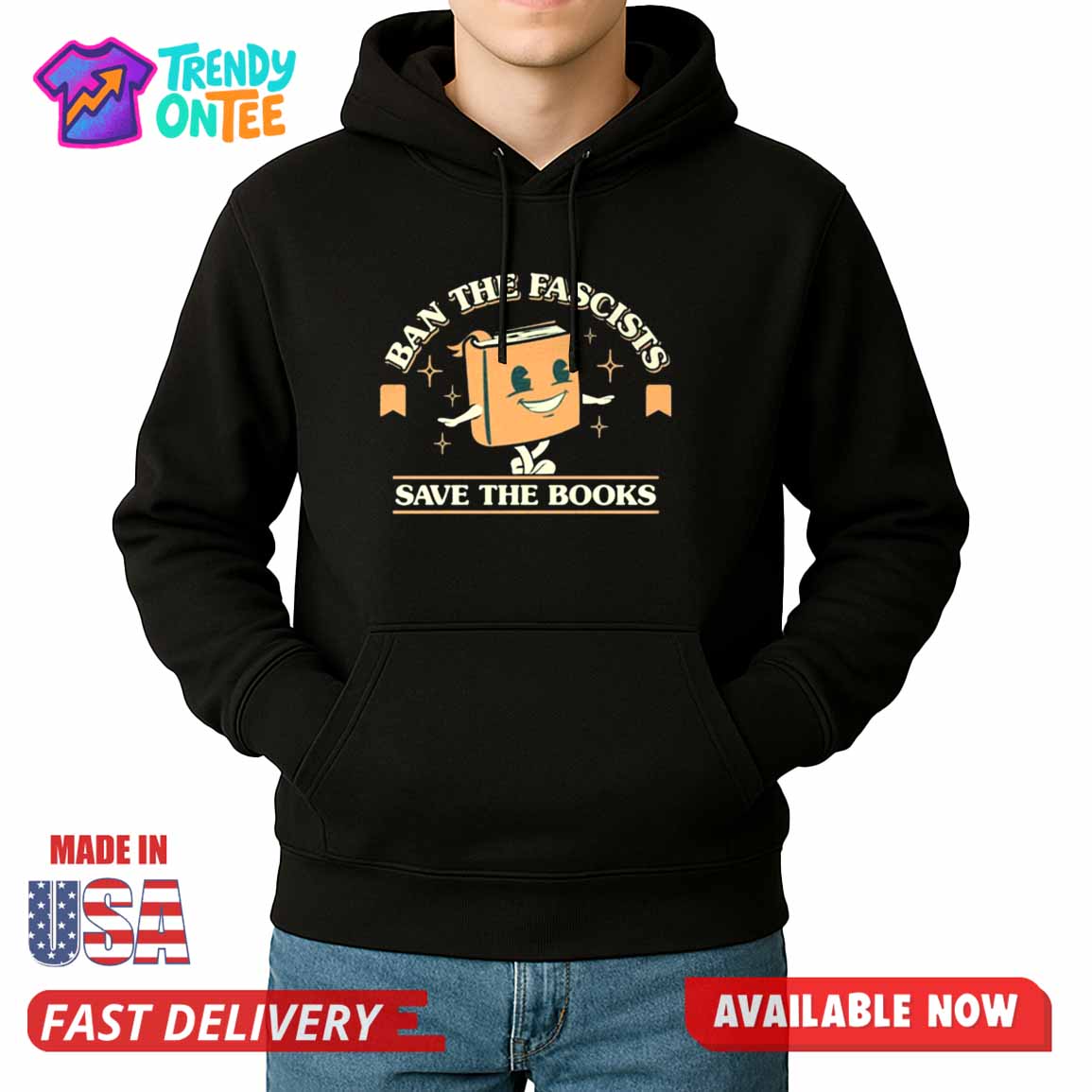 Ban The Fascists Save The Books Shirt Ban The Fascists Save The Books Shirt