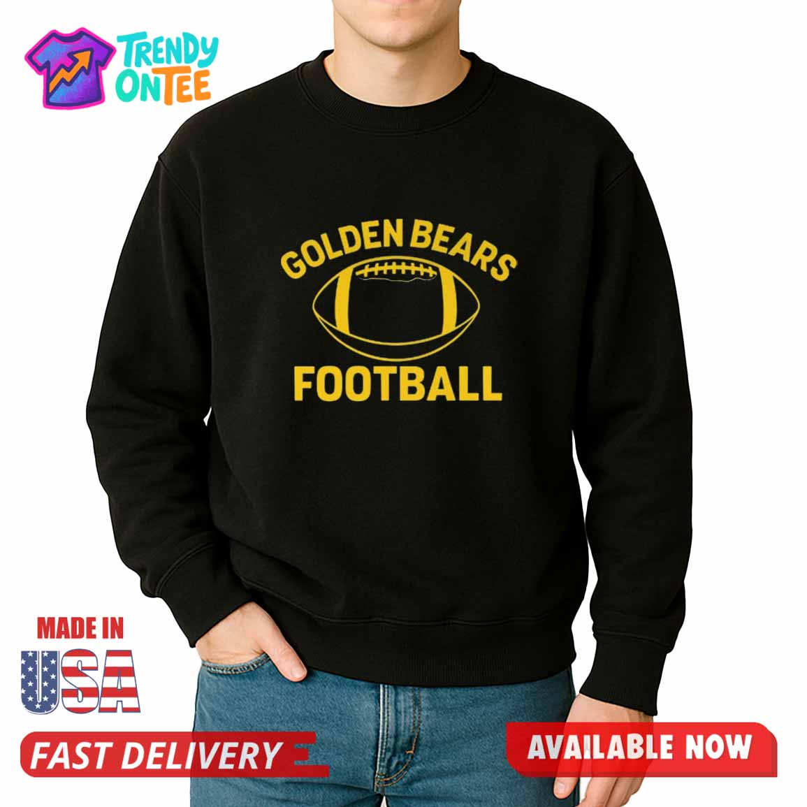 Bastian Swinney Golden Bears Football Shirt Bastian Swinney Golden Bears Football Shirt