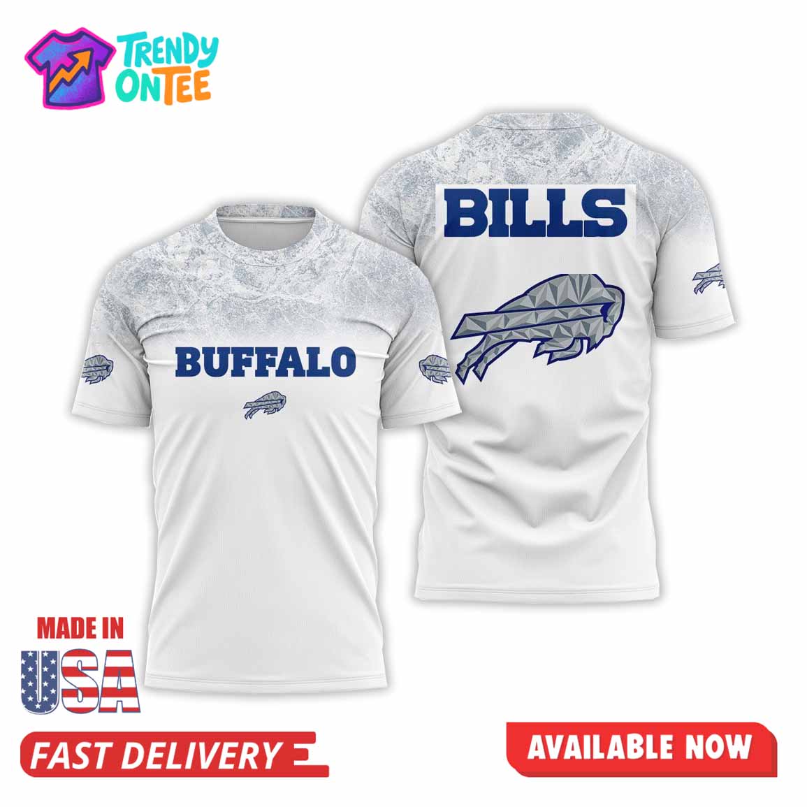 Bills Cold Front Rivalries Uniform Shirt Bills Cold Front Rivalries Uniform Shirt